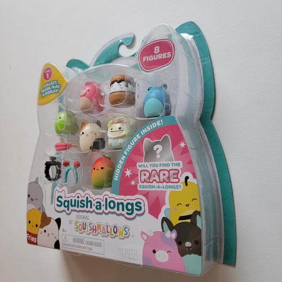 New! Squish-a-longs Squishmallows rings and mini characters - Picture 12 of 13